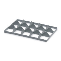 Séparateur bas pour bac EURO - 15 cases