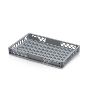 Bac norme Europe fond et parois ajourées