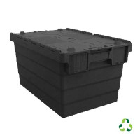 Bac navette transport ECO ALC noir - 600x400xH320 