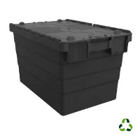 Bac navette transport ECO ALC noir - 600x400xH365