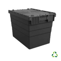 Bac navette transport ECO ALC - 600x400xH416 - noir