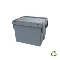Bac de transport ECO ALC gris - 400x300xH306 mm