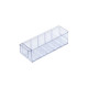 Dividable storage box - SAN 300E - Transparent - 300 x 91 x 81