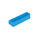 Dividable storage box - PP 400E - Blue - 400 x 91 x 81