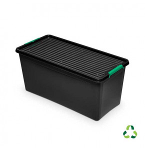 Storage bin with lid - ECOLINE 75 L