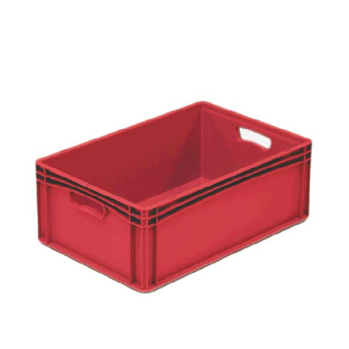 Red full bin 600x400x220 mm