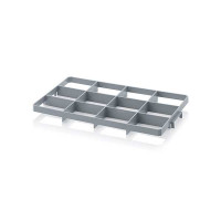 Clearance - High divider SHT12 for Euro containers - 12 compartments