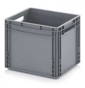 Solid Euro containers with open handles BP4320