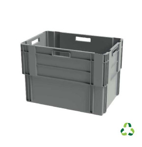 Stack and nest bin - 600x400xH420 - grey