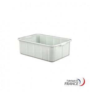 Stackable storage boxes in polyethylene