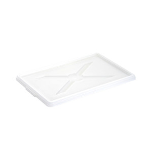 White HDPE lid - 60x40 cm
