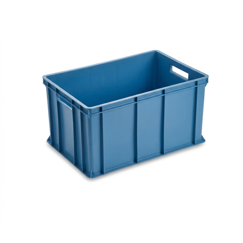 Blue HDPE container - 60x40x32 mm