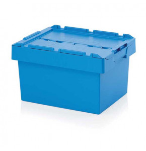Bac de transport réutilisable avec couvercle  MBD 6432 - 600x400x340 mm