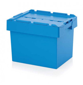 Bac de transport réutilisable avec couvercle MBD 6442 - 600x400x440 mm