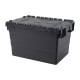 Bac navette transport ALC - 600x400xH365 mm - noir