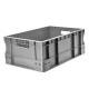 Solid euro Container - 600x400xH220 - gray