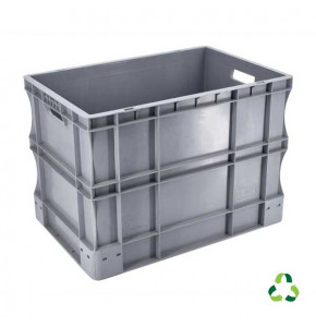 Bac Eurobox plein - 600x400xH420 - gris