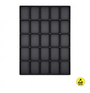 Grille alvéolée P4-25 K conductrice