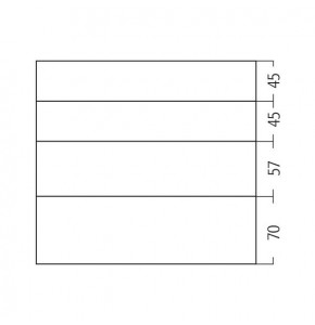 PM standard drawer insert - S4
