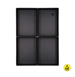 Grille alvéolée XM X4-K conductrice