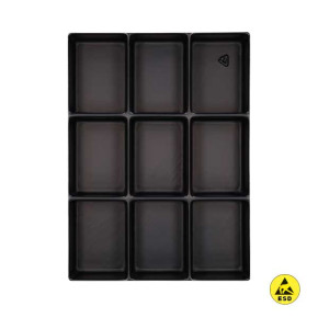 Grille alvéolée XM X9-K conductrice