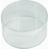 Round box PS crystal V2-40184 - SALE