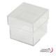 Rectangular box - Polystyrene crystal - V20-3 - 25 x 25 x 25 mm