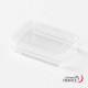 Rectangular box - Polystyrene crystal - V20-4 - 36 x 23 x 6 mm