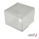 Rectangular box - Polystyrene crystal - V20-49 - 93 x 93 x 70 mm