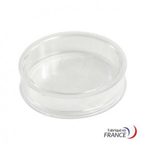 Round Box - Polystyrene crystal - V21-4 - 30 x H6 mm
