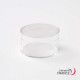 Round Box - Polystyrene Crystal -  V21-11 -  45 x H25 mm