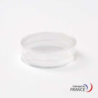 Round Box - Polystyrene crystal - V21-12 - 48 x H13 mm