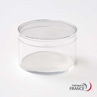 Round Box - Polystyrene crystal - V21-17 - 57 x H35 mm