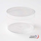 Round Box - Polystyrene crystal - V21-23 - 80 x H55 mm