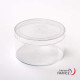 Round Box - Polystyrene crystal - V21-25 - 99 x H55 mm