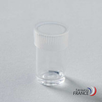 Round Box - Polystyrene crystal - V21-51 - 12 x H22 mm