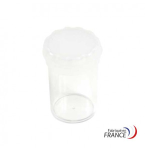 Round Box - Polystyrene crystal - V21-54 - 20 x H35 mm