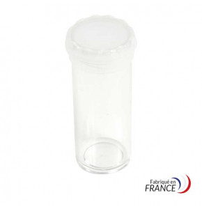 Round Box - Polystyrene crystal - V21-55 - 20 x H55 mm