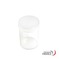 Round Box - Polystyrene crystal - V21-61 - 33 x H50 mm