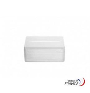 Boîte à charnières V30-14 - PP naturel - dim. int. 46 x 37 x 17 mm