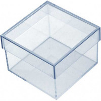 Rectangular box PS crystal V4-30123 - SALE