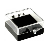 Hinged Plastic Box - V5-99/111  ( 50 x 50 x 12 mm )