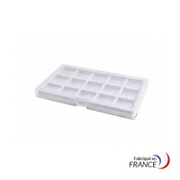 Boite à compartiments M - 15 cases - 285x177xH25 mm