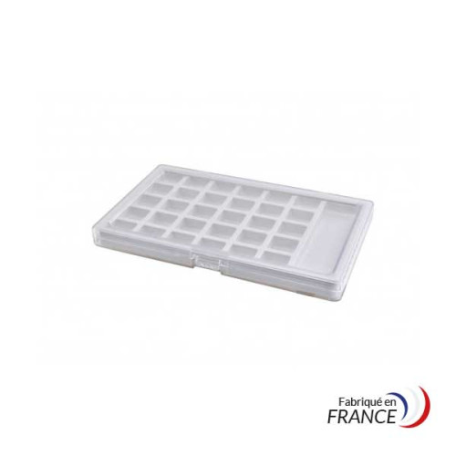 Boite à compartiment M - 31 cases - 285x177xH25 mm