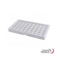 Boite à compartiment M - 54 cases - 285x177xH25 mm