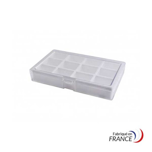 Box with compartment L - 12 compartments - 285x177xH45 mm