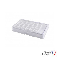 Boite à compartiment L - 31 cases - 285x177xH45 mm