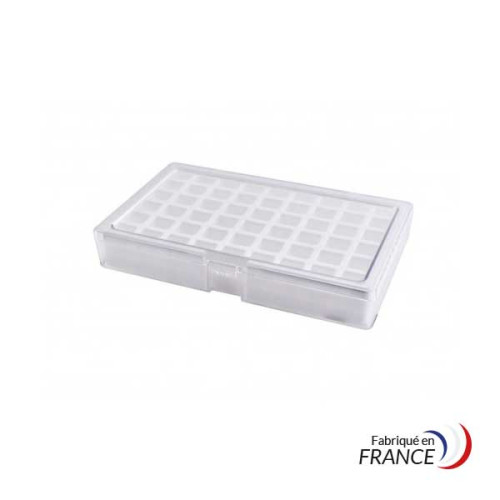 Boite à compartiment L - 54 cases - 285x177xH45 mm