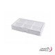 Boite à compartiment L - 6 cases - 285x177xH45 mm