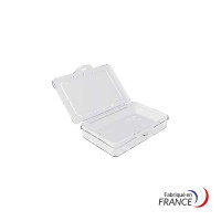 A8 box with fixed compartments - 90x65x20 mm - 1 compartment